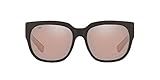 Costa Del Mar Women's Water Woman II Polarized Square Sunglasses, Matte Black/Copper Silver Mirrored | Amazon (US)