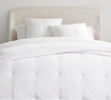 Dream Brushed Organic Cotton Comforter & Shams | Pottery Barn (US)