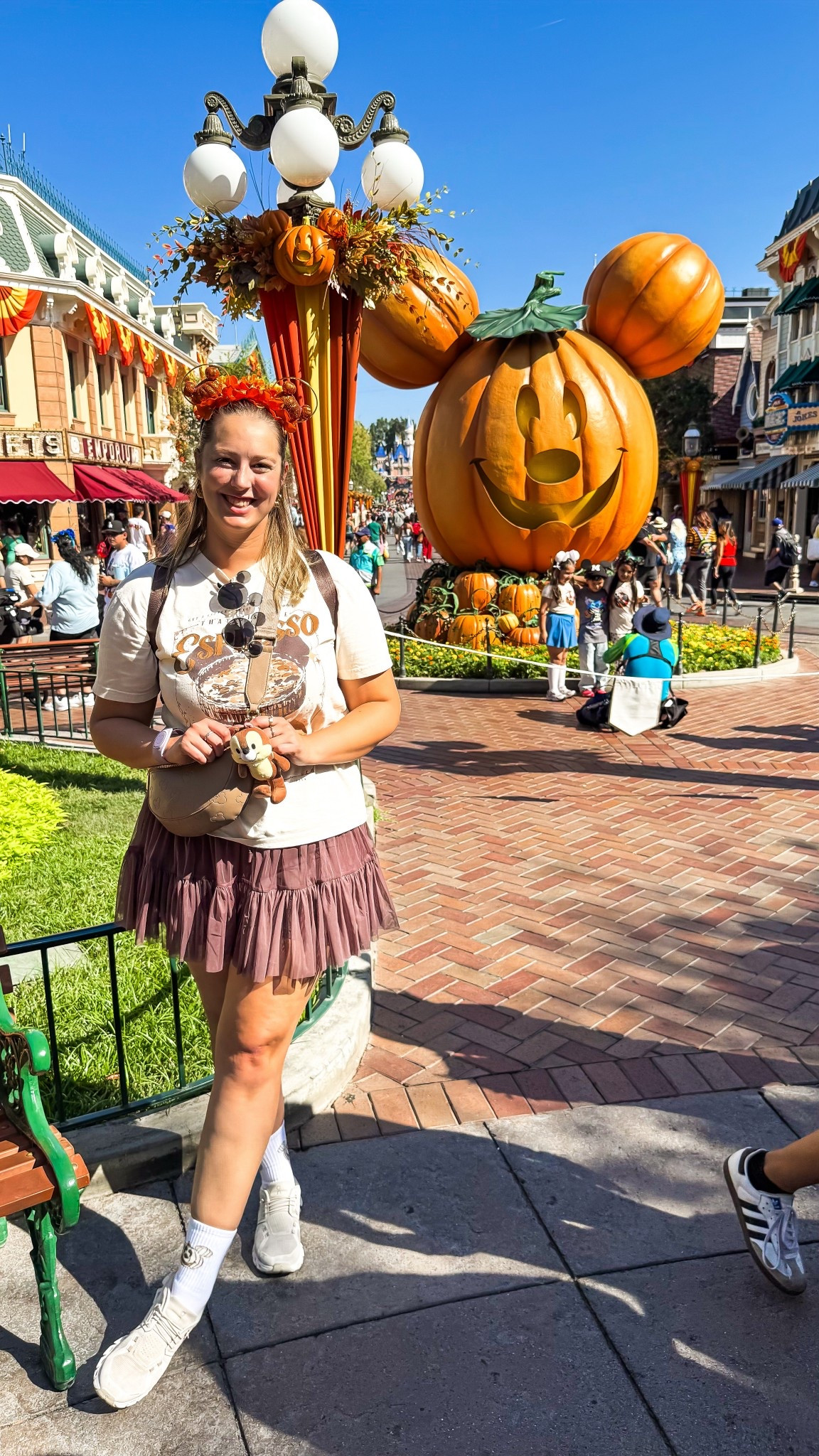Fall outfit inspo for Disneyland - tee is from a small shop zip a Dee tees, Popflex pirouette skort in peppercorn colors a size large, ears and sunglasses from Etsy 

 Midsize, midsize outfit, size 10, ootd, Outfit inspo, Halloween finds, Disney parks Outfit, Disney bound,  under $50 outfit, affordable outfit, casual outfit, Disney princess , Etsy finds, Disney outfit, Mickey ears, minimal Disney style, #ltkdisney, Disney ears, Disney aesthetic, theme park outfit, Disney parks outfit ideas, comfy Disney outfit, small business finds,


#LTKSeasonal #LTKTravel #LTKMidsize