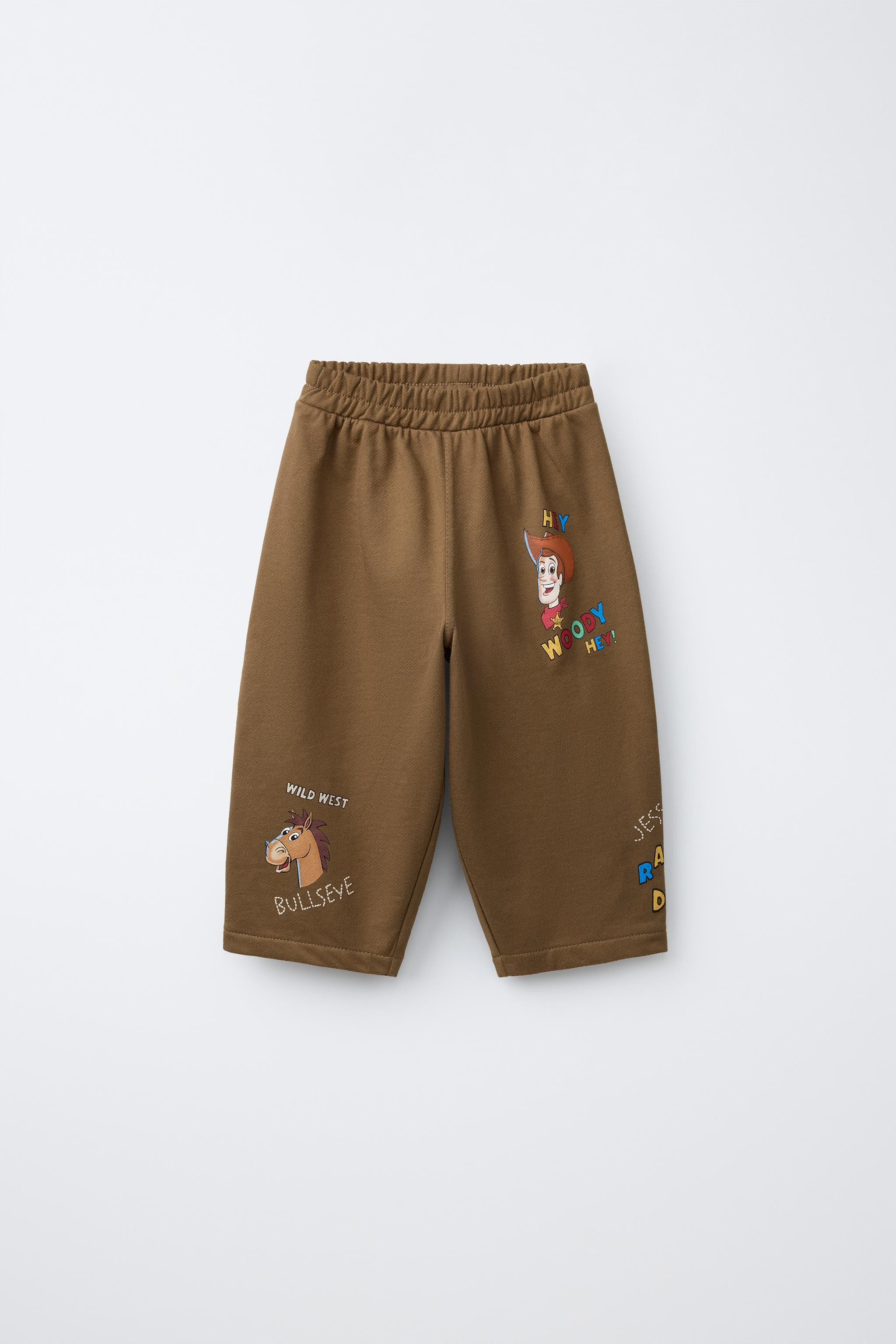 TOY STORY \u00a9 DISNEY PIXAR PRINTED BAGGY PLUSH TROUSERS | Zara UK