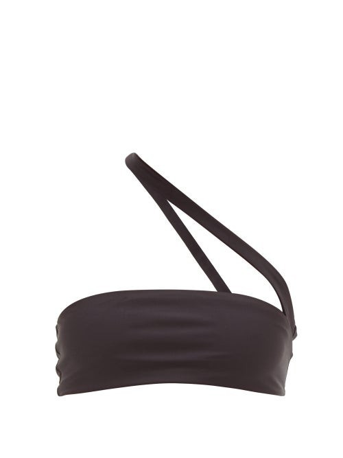 Jade Swim - Halo One-shoulder Bikini Top - Womens - Black | Matches (US)