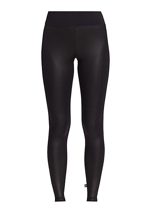 Terez Women's Leather-Look Leggings - Black - Size XS | Saks Fifth Avenue