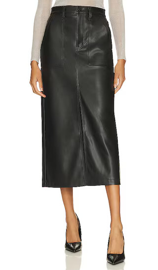Alice Utility Skirt in Slate Black | Revolve Clothing (Global)
