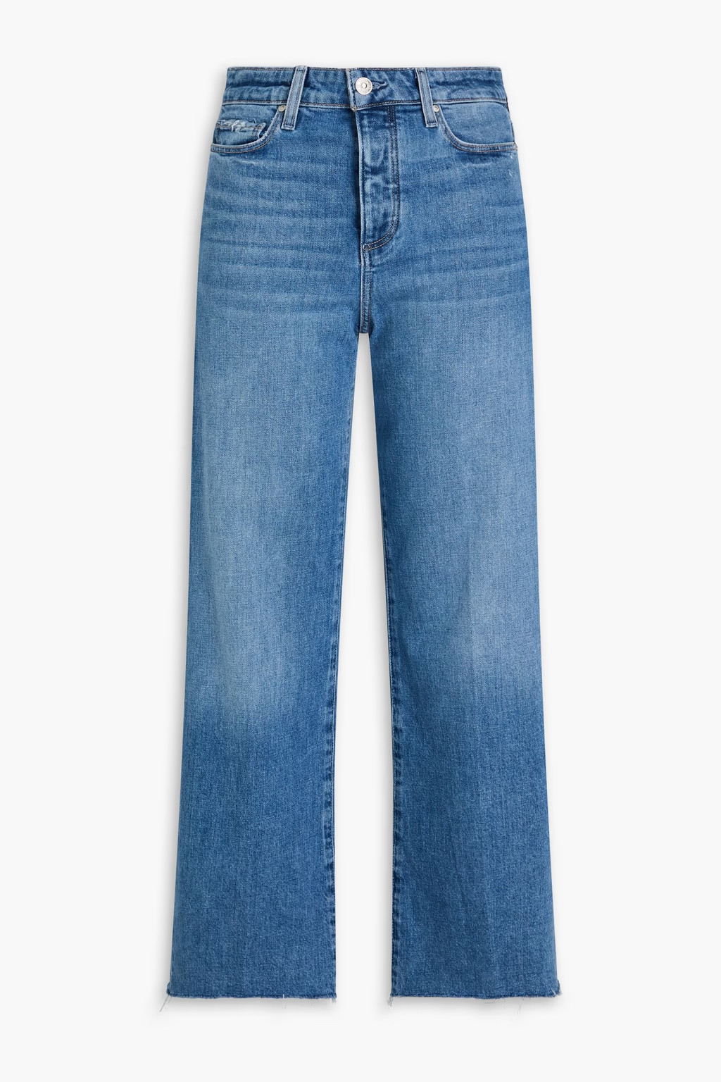 Anessa cropped high-rise wide-leg jeans | The Outnet (US and CA)
