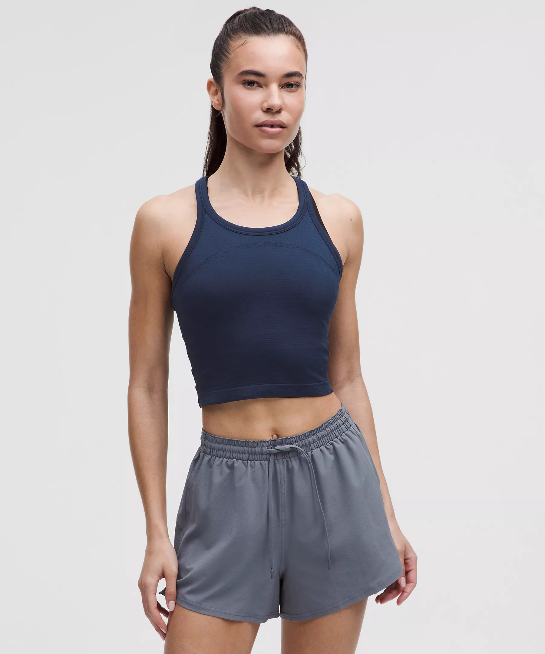 Swiftly Tech Cropped Racerback Tank Top 2.0 | Lululemon (US)