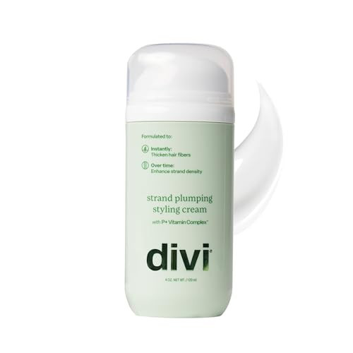 divi Strand Styling Cream, Hair Thickening Treatment for Fine Hair, Volumizing and Frizz Control | Amazon (US)