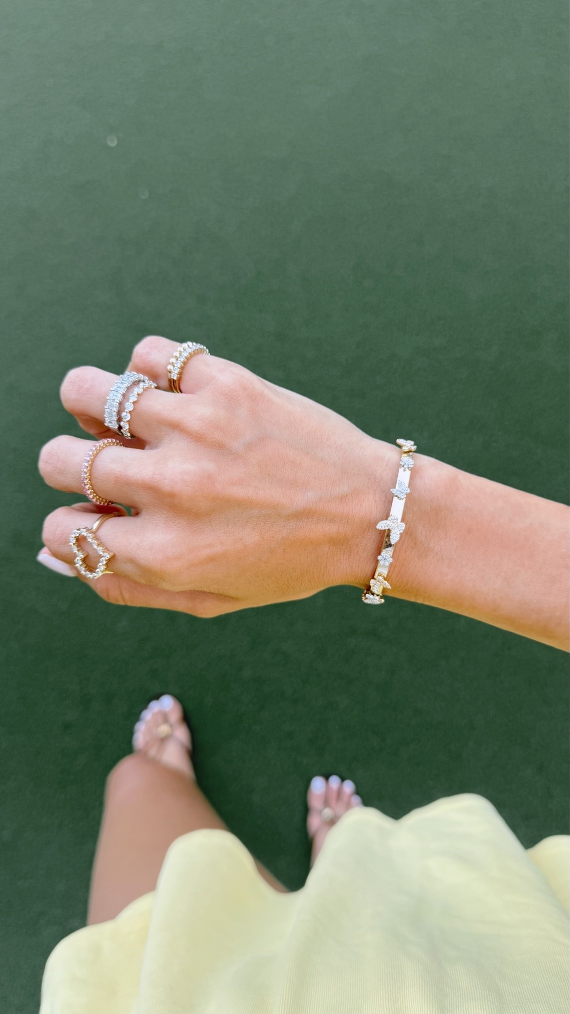 my daily right hand jewels🤍 all from @rwfine 

Code: morganfuller to save $$!