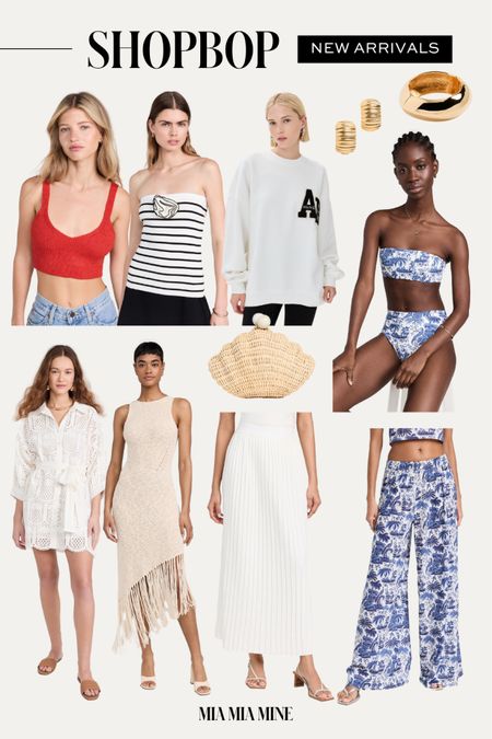 Shopbop new summer arrivals / summer outfit ideas
Staud swimsuit 
Vacation dresses
Anine bing sweatshirt 
Vacation outfits / travel outfits 

#LTKTravel #LTKFindsUnder100 #LTKStyleTip