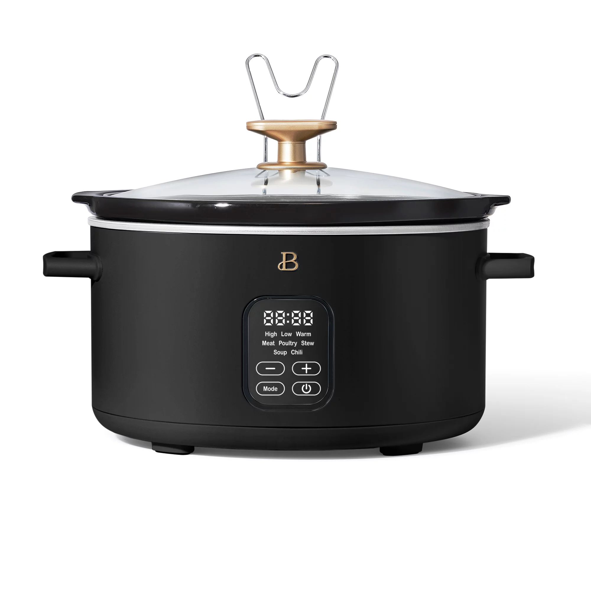 Beautiful 6QT Programmable Slow Cooker, Black Sesame by Drew Barrymore - Walmart.com | Walmart (US)