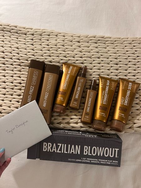 If you know me you know I’m obsessed with Brazilian Blowout products, only thing that tames my hair

#LTKbeauty