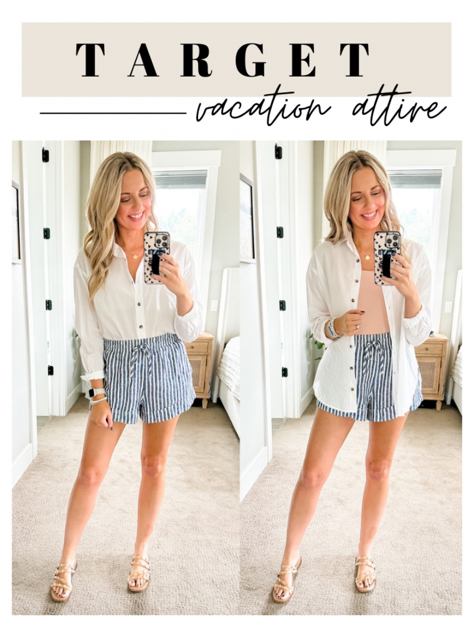 Target early spring / vacation finds! Love this white long sleeve button down! 

#LTKtravel #LTKstyletip #LTKunder50