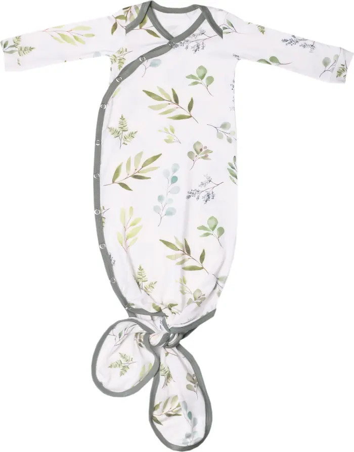 Newborn Knotted Gown | Nordstrom