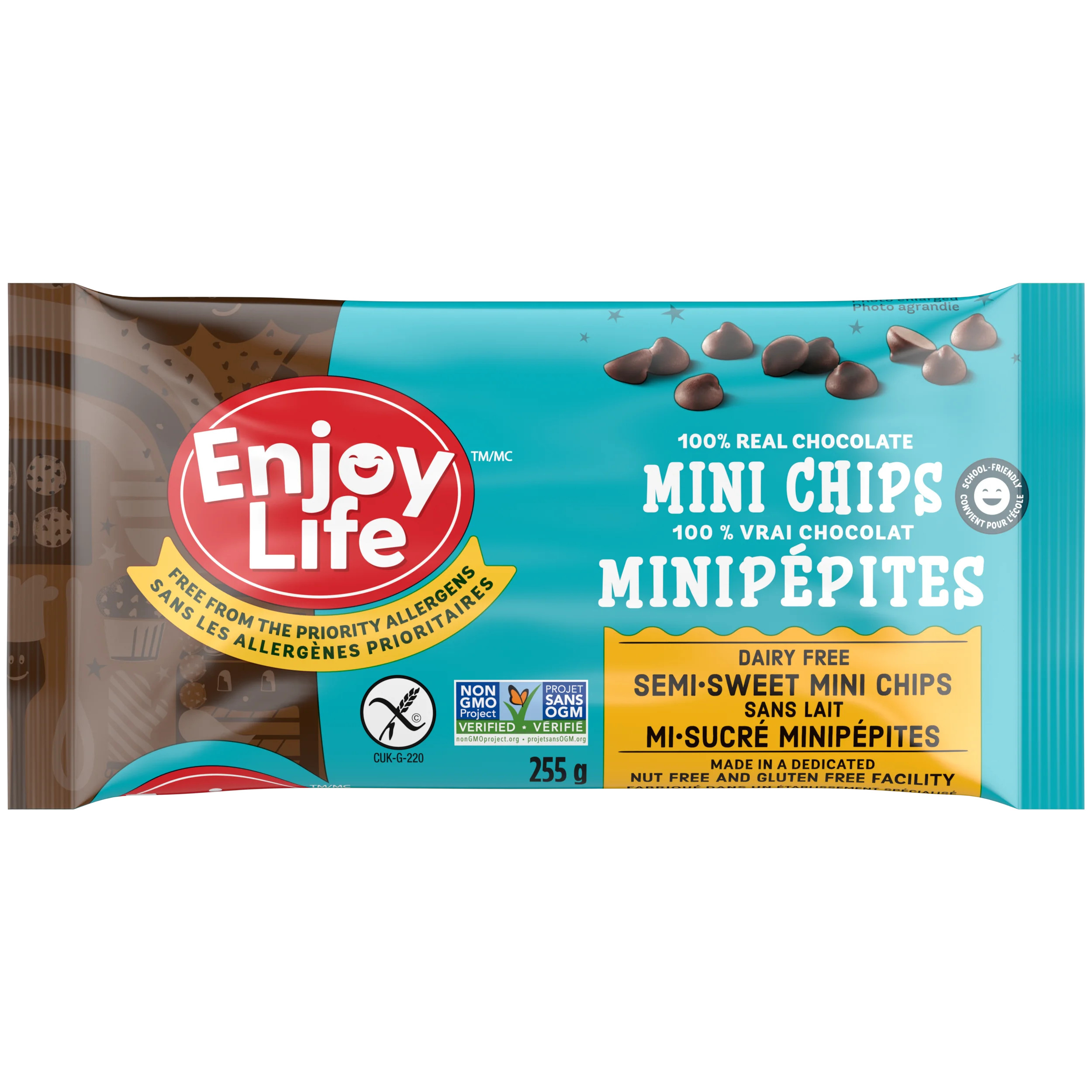 Enjoy Life Semi-Sweet Mini Chips,  Gluten Free, Peanut Free, Tree Nut Free, Milk Free, Soy Free, ... | Walmart (CA)