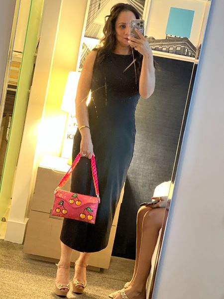 Vacation Outfit. A black dress with modern cut outs is easy to pack & you can wear it multiple ways! 

#travel #blackdress 

#LTKover40 #LTKtravel #LTKstyletip
