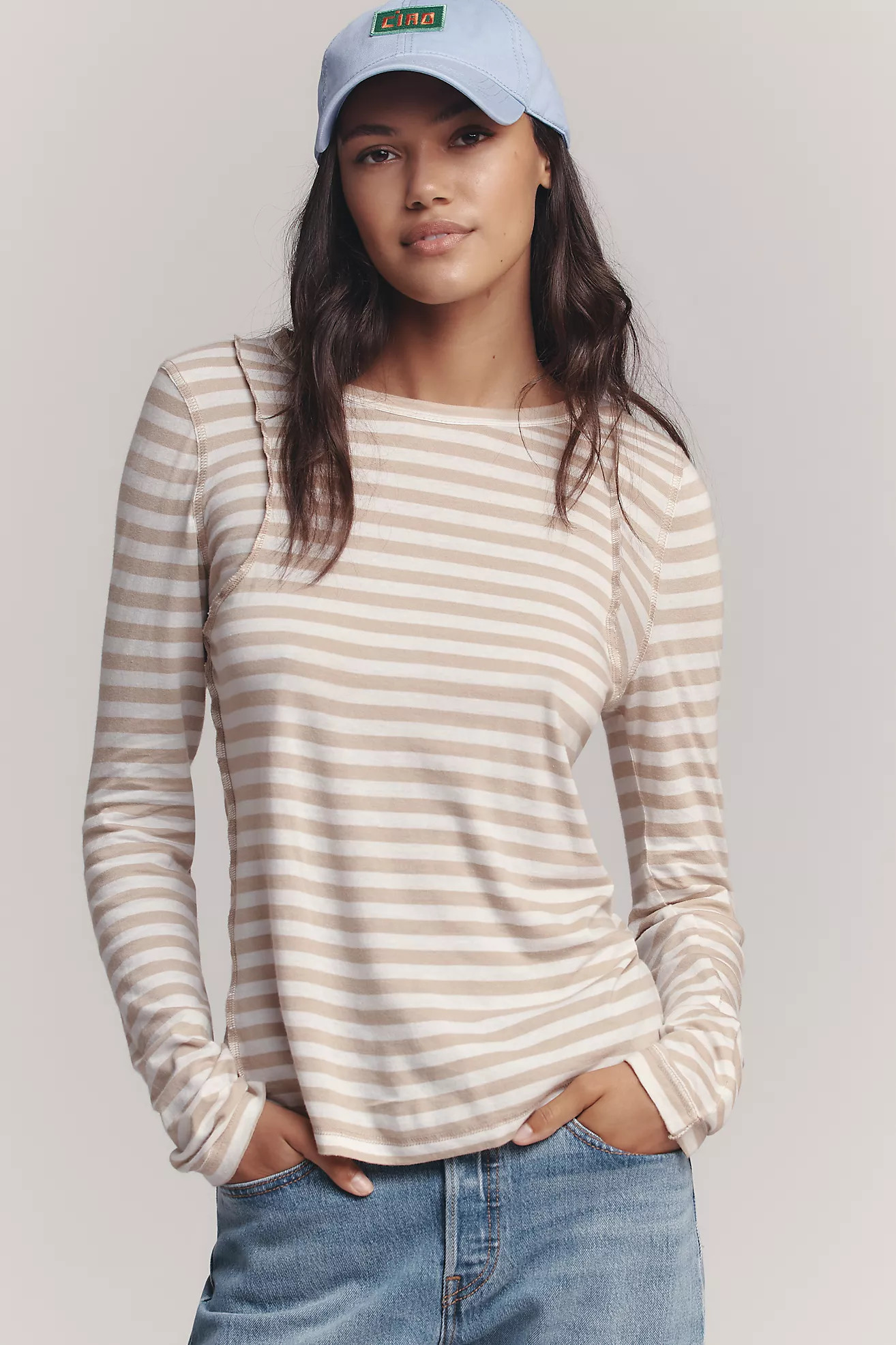 The Teddy Tissue Tee by Pilcro | Anthropologie (US)