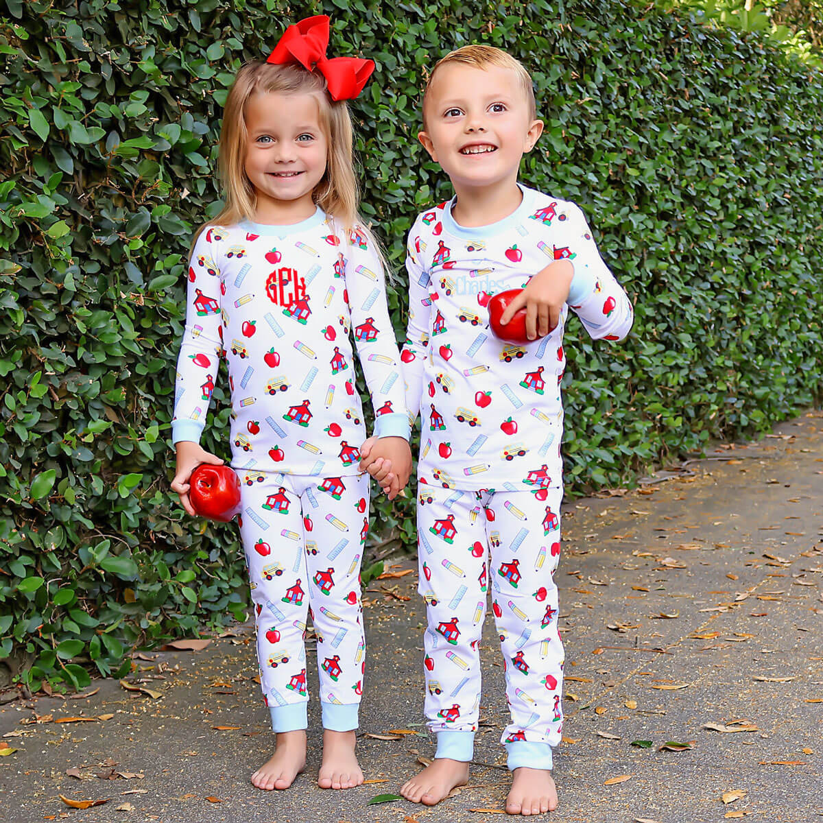 Back To School Print Pajamas | Classic Whimsy