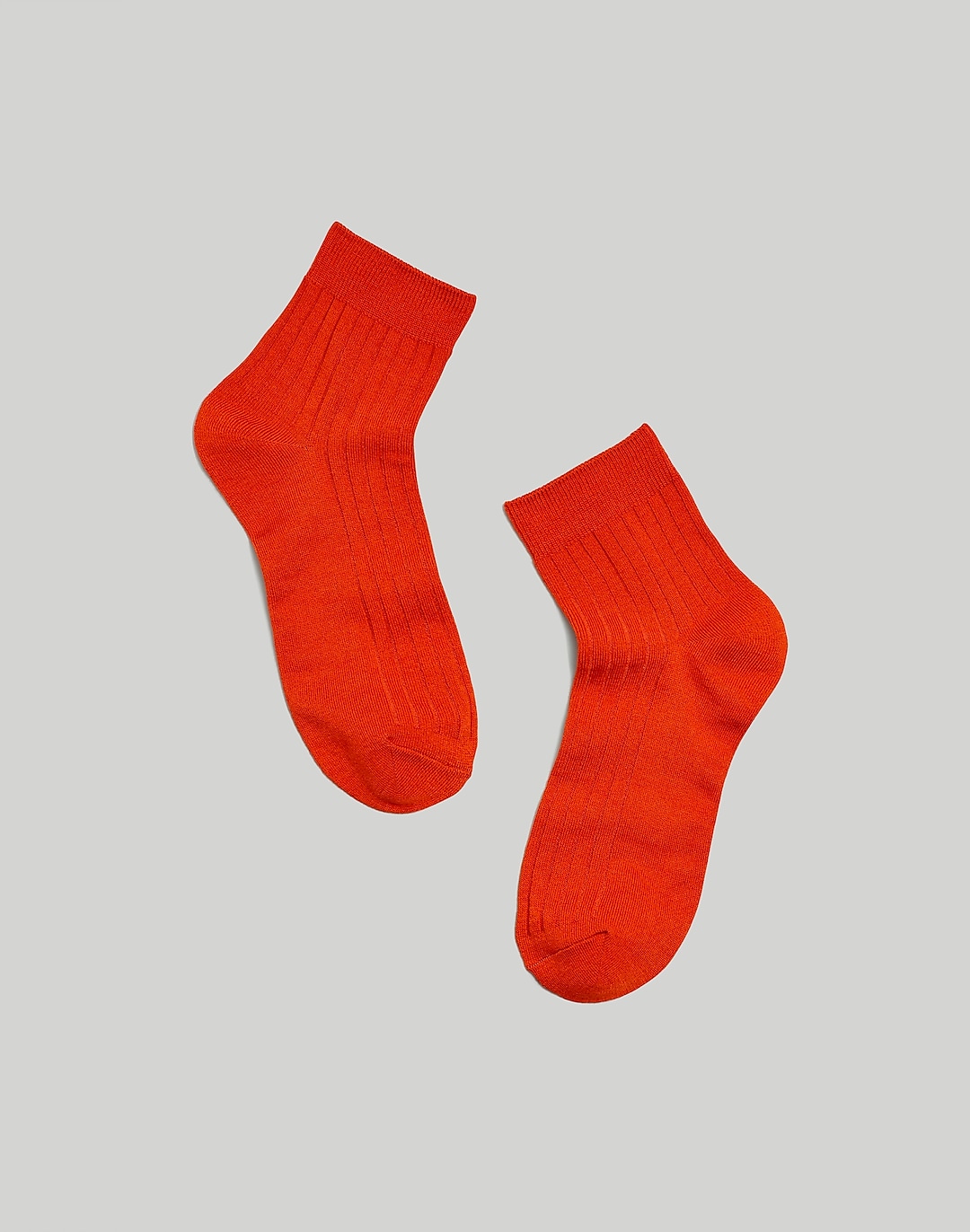 Slinky Ribbed Ankle Socks | Madewell