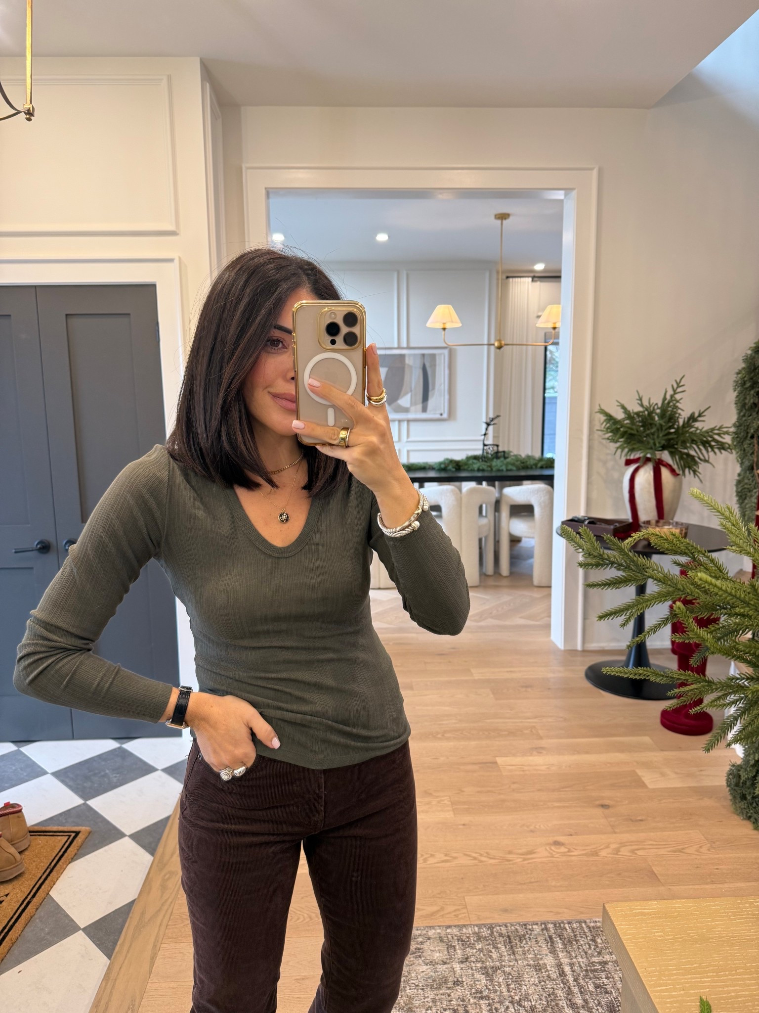 Use code: ADDON 
Top - small petite
Jeans - size 25

#LTKpetite #LTKholiday #LTKwinter