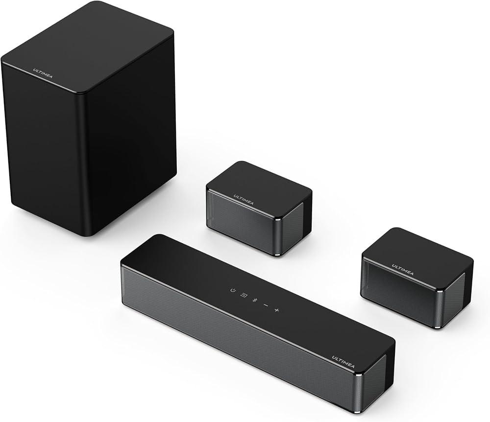 ULTIMEA 5.1 Surround Sound Bar, Peak Power 320W, Surround Sound System Home Theater Sound Bar for... | Amazon (US)