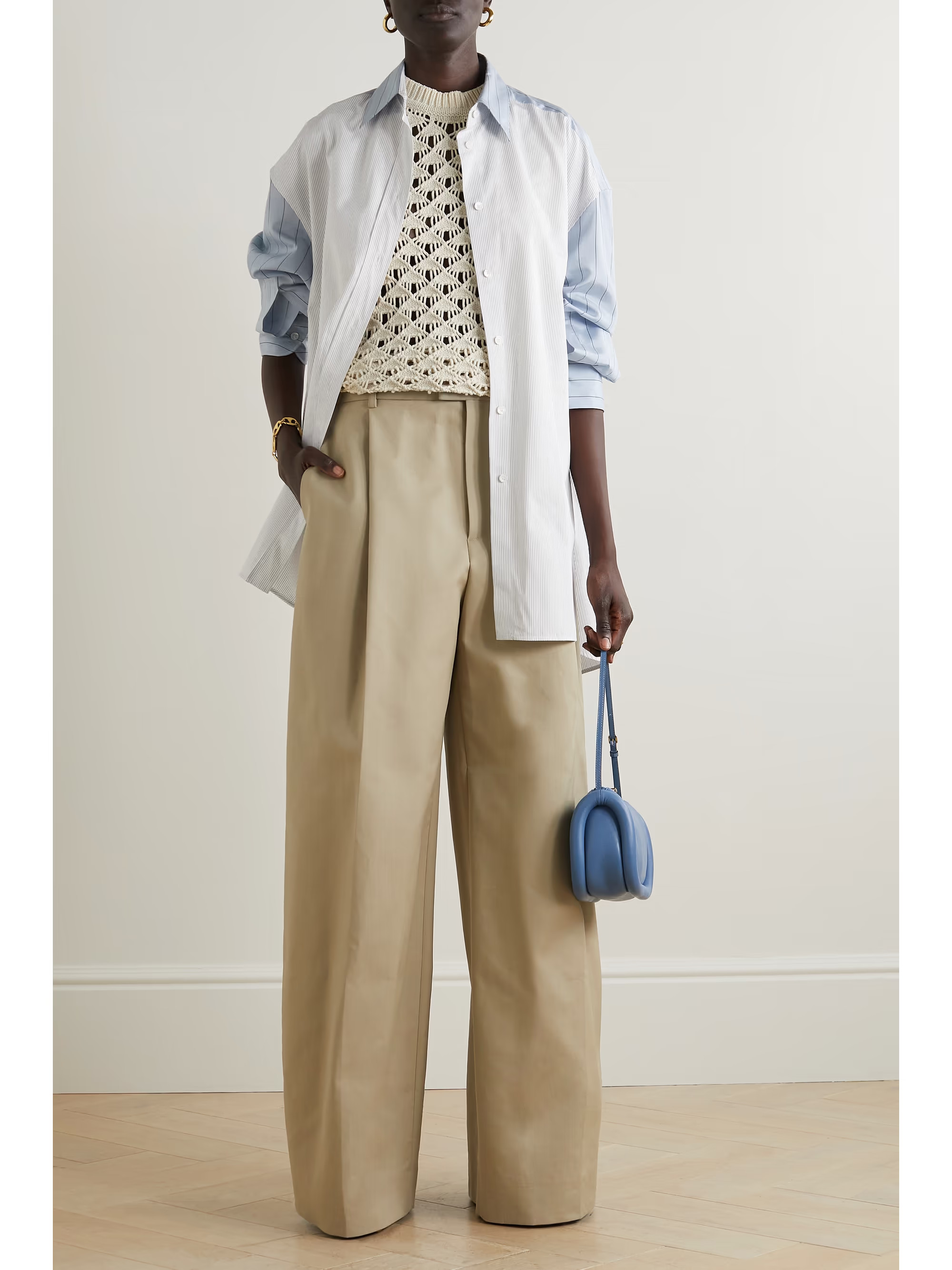 Crocheted cotton-blend vest | NET-A-PORTER (UK & EU)