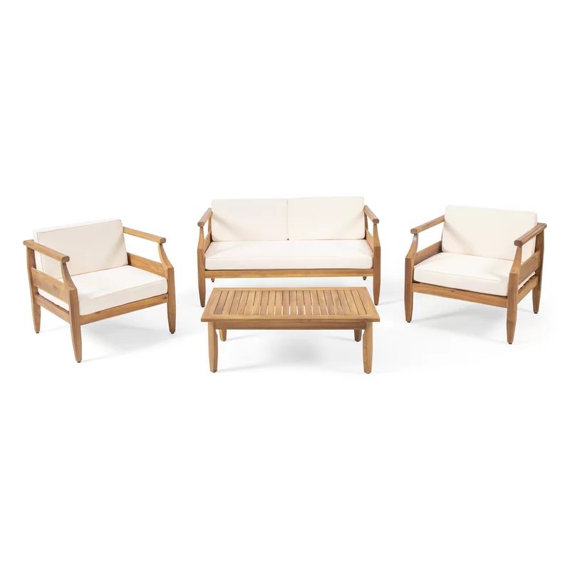 Mcclurg 4 - Person Seating Group with Cushions | Wayfair North America