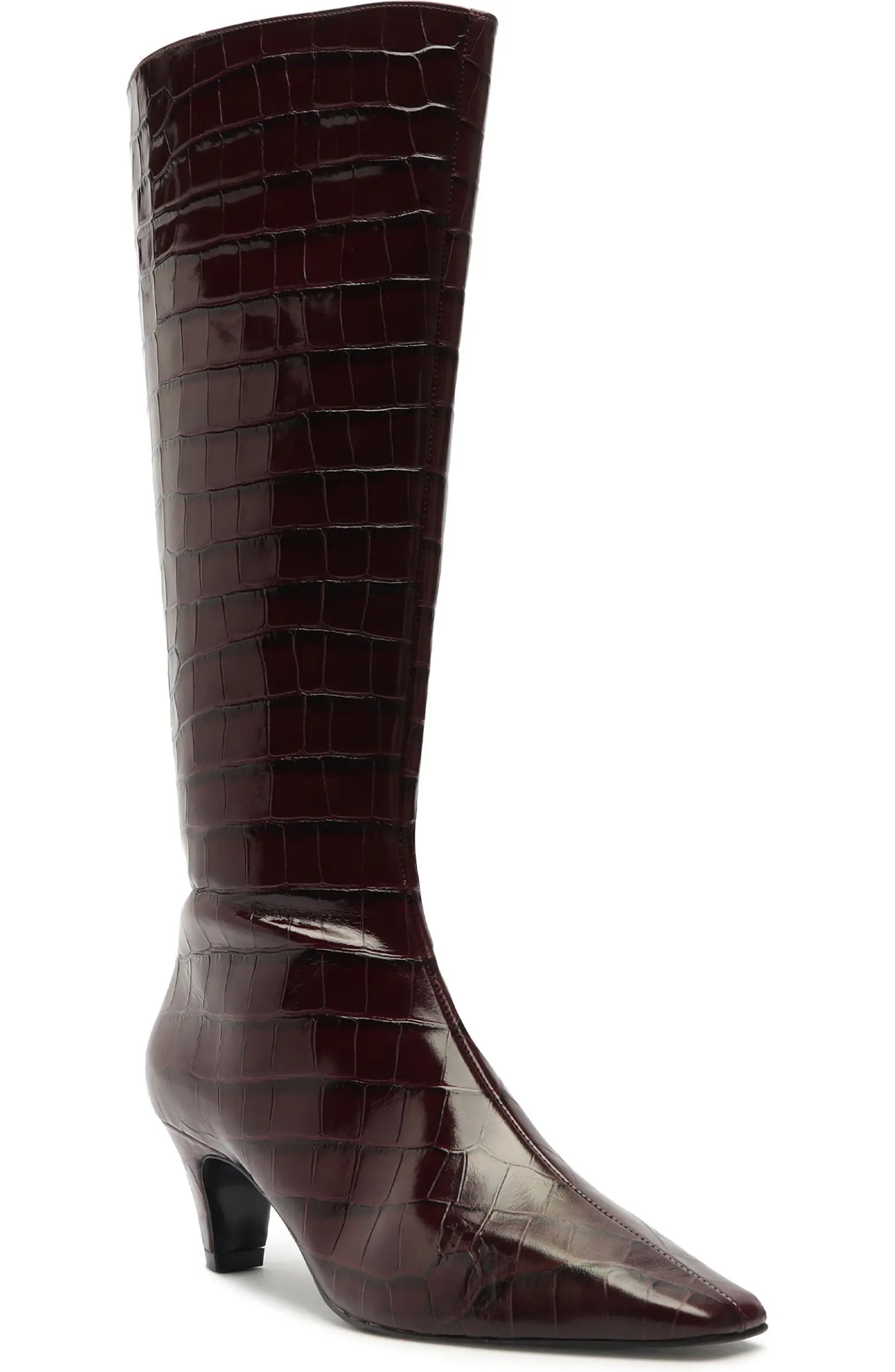 Dellia Up Knee High Boot (Women) | Nordstrom