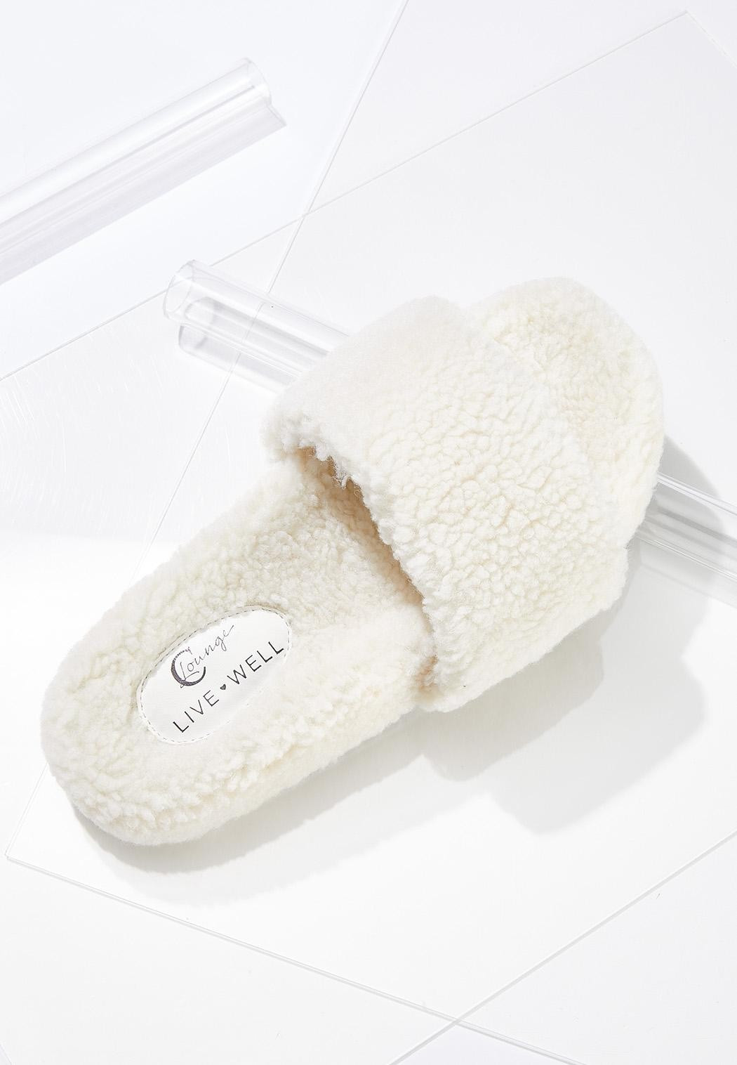 Sherpa Lounge Slides | Cato Fashions