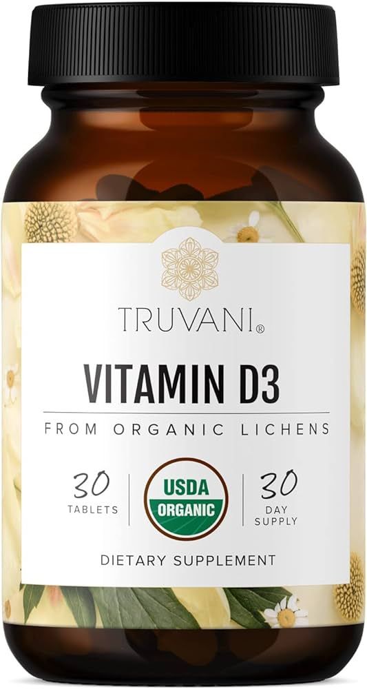 Truvani Vitamin D3 (2,000 IU) | Supports Immune Health & Bone Health | High Absorption & USDA Org... | Amazon (US)