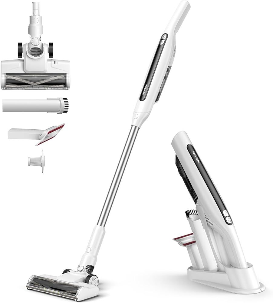Cordless Vacuum Cleaner,Stick & Handheld Vacuum,18Kpa Strong Suction,6000mAh Vacuum Cleaner,Light... | Amazon (US)