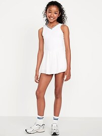 PowerSoft Micro-Pleated Athletic Dress for Girls | Old Navy (US)