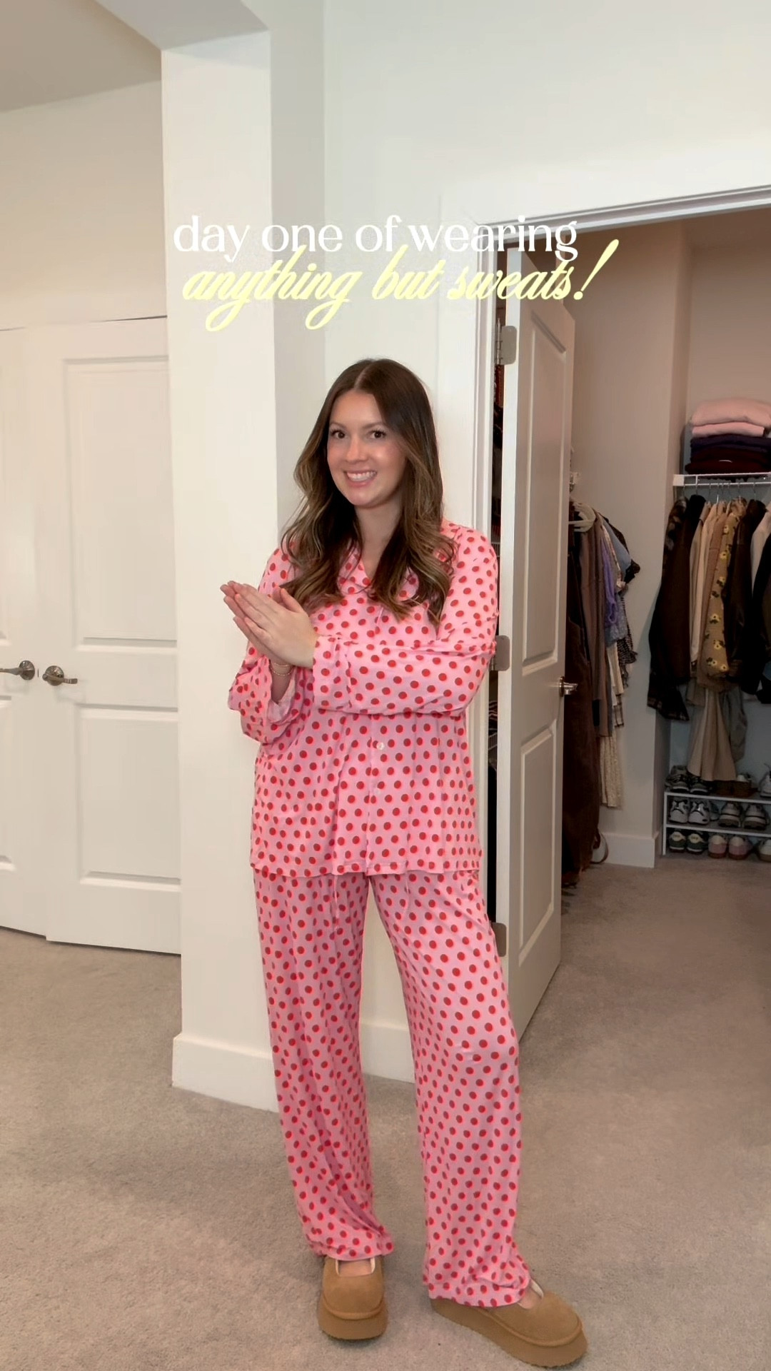 Wearing a large in the sweater and size 30 in the jeans! Color is 7 yrs blue taboo! pjs Are from Swedie Shop! 