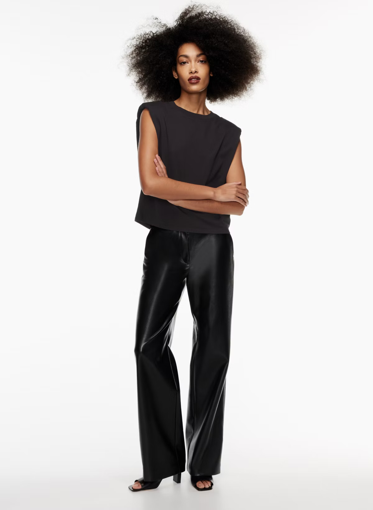 SHOULDER PAD TANK | Aritzia