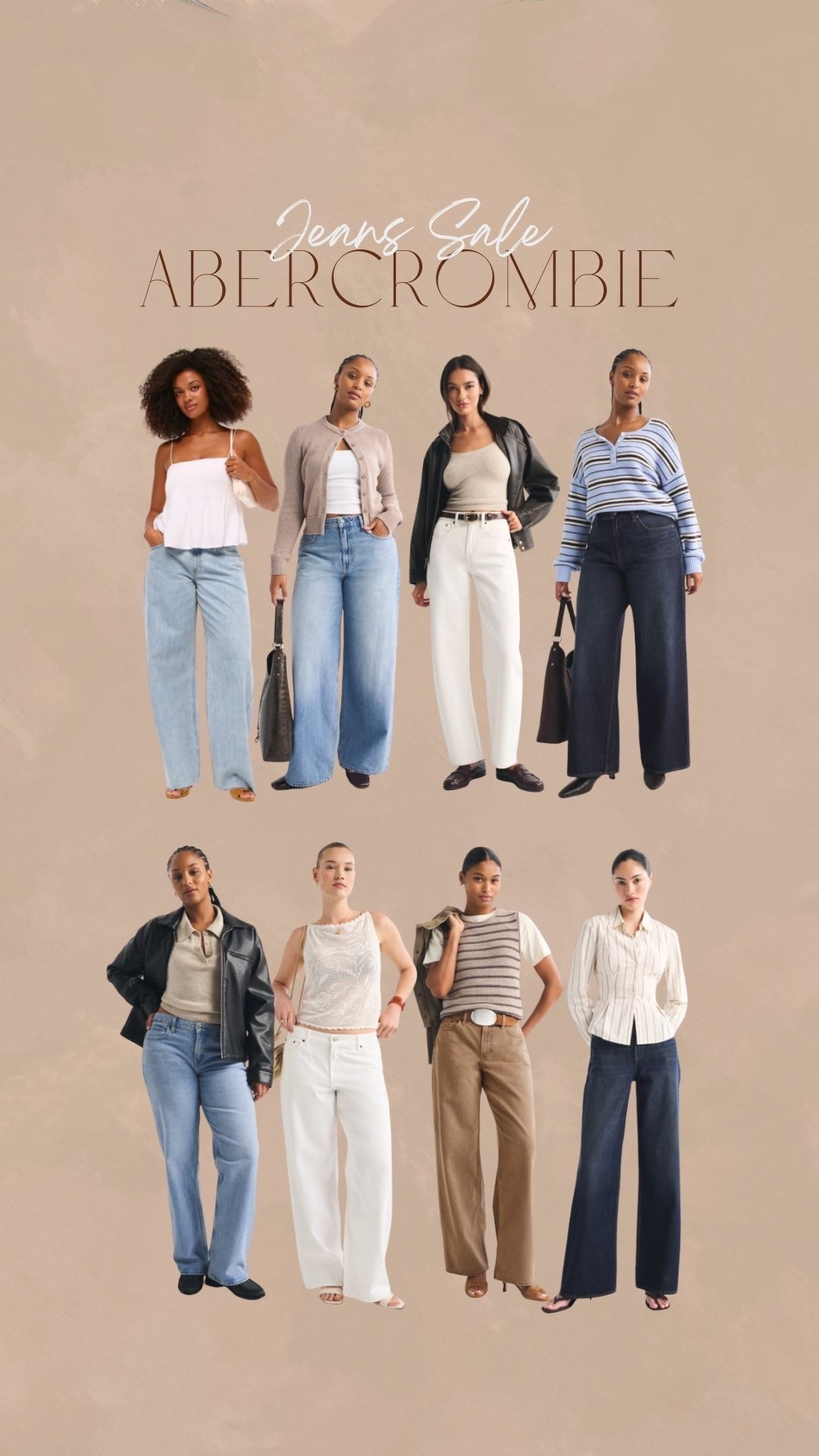 Women’s Abercrombie jeans 20% + 15% off code DENIMAF

#LTKSaleAlert #LTKPetite #LTKmomlife