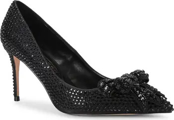 Kurt Geiger London Belgravia Crystal Pointed Toe Pump (Women) | Nordstrom | Nordstrom