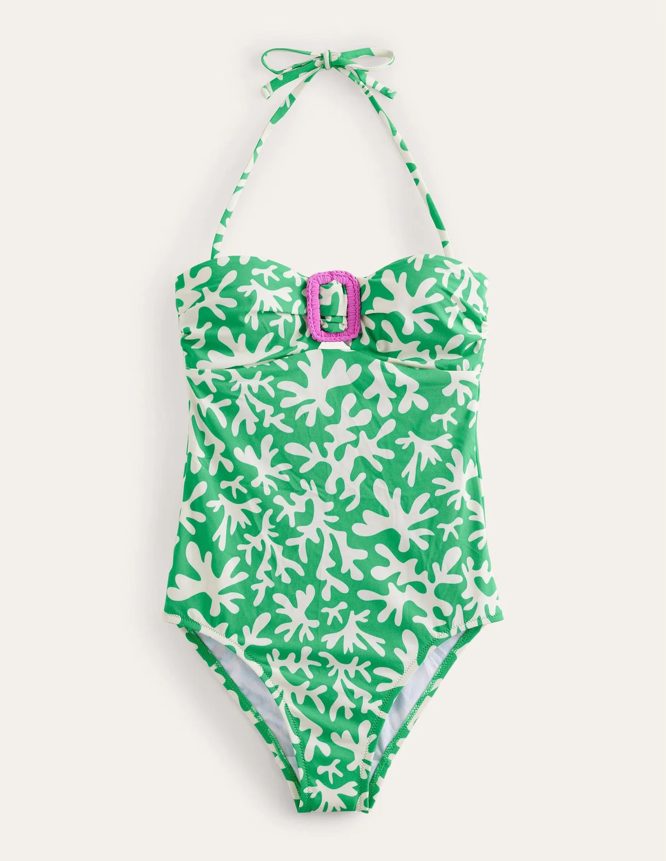 Wrap Buckle Bandeau Swimsuit | Boden (US)