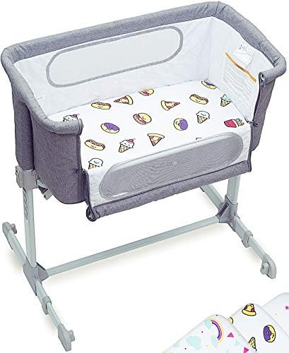 Bedside Bassinet for Baby - Arm’s Reach Safe Sleeper for Baby - Portable Bed – Includes 3 Cotton Jer | Amazon (CA)