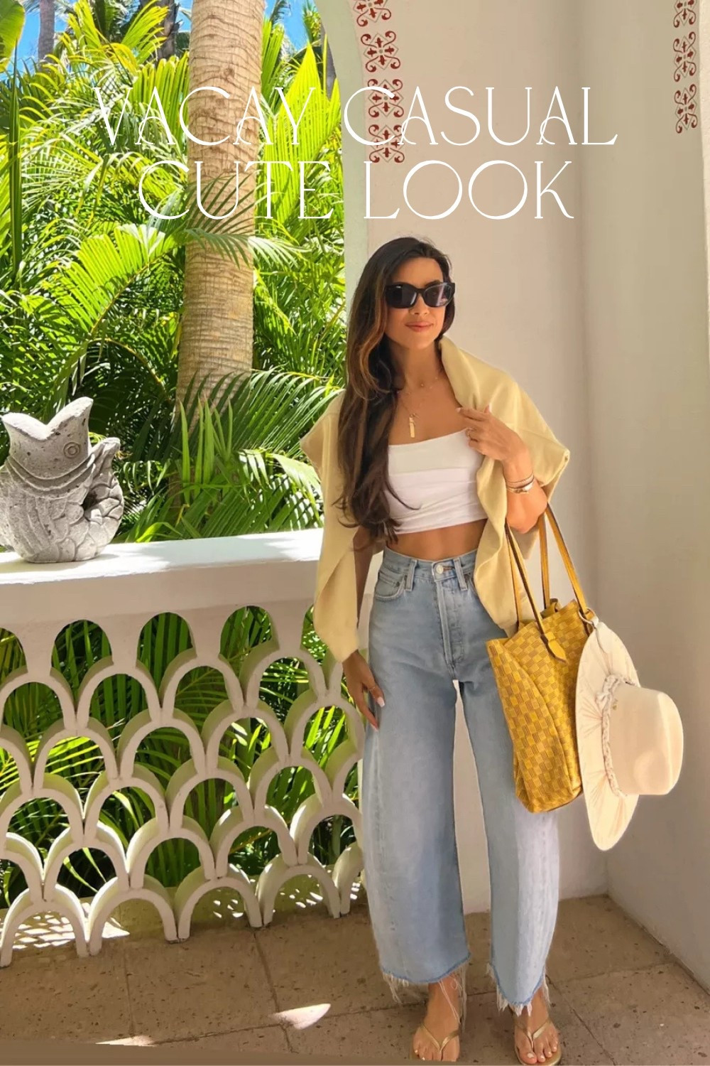 Vacay casual cute style on repeat 🤍☀️🌴

#LTKStyleTip #LTKSeasonal
