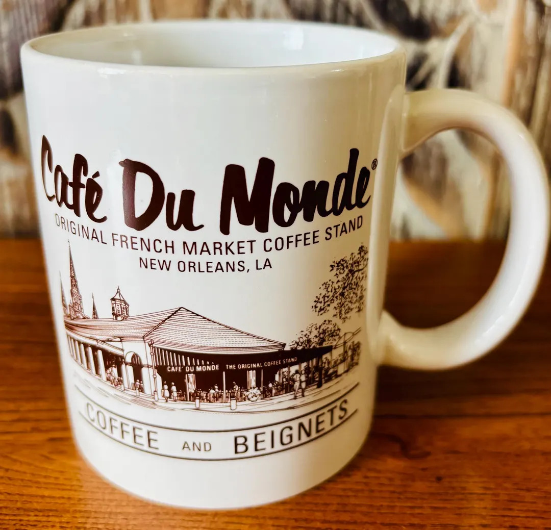 Vintage Cafe Du Monde French Market Coffee Stand New Orleans, LA Souvenir Coffee Mug | Etsy (US)