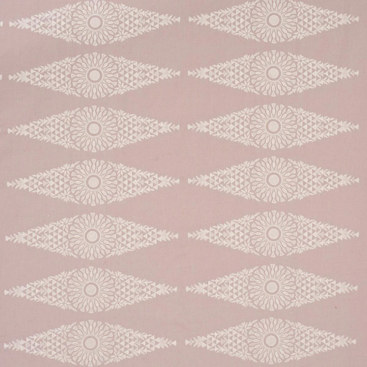 Schumacher Tasmin Embroidery French Lilac Fabric | DecoratorsBest