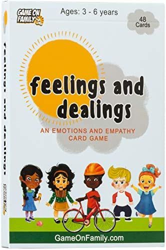 Feelings and Dealings: An Emotions and Empathy Card Game | Award-Winning | Therapy Games for Kids... | Amazon (US)