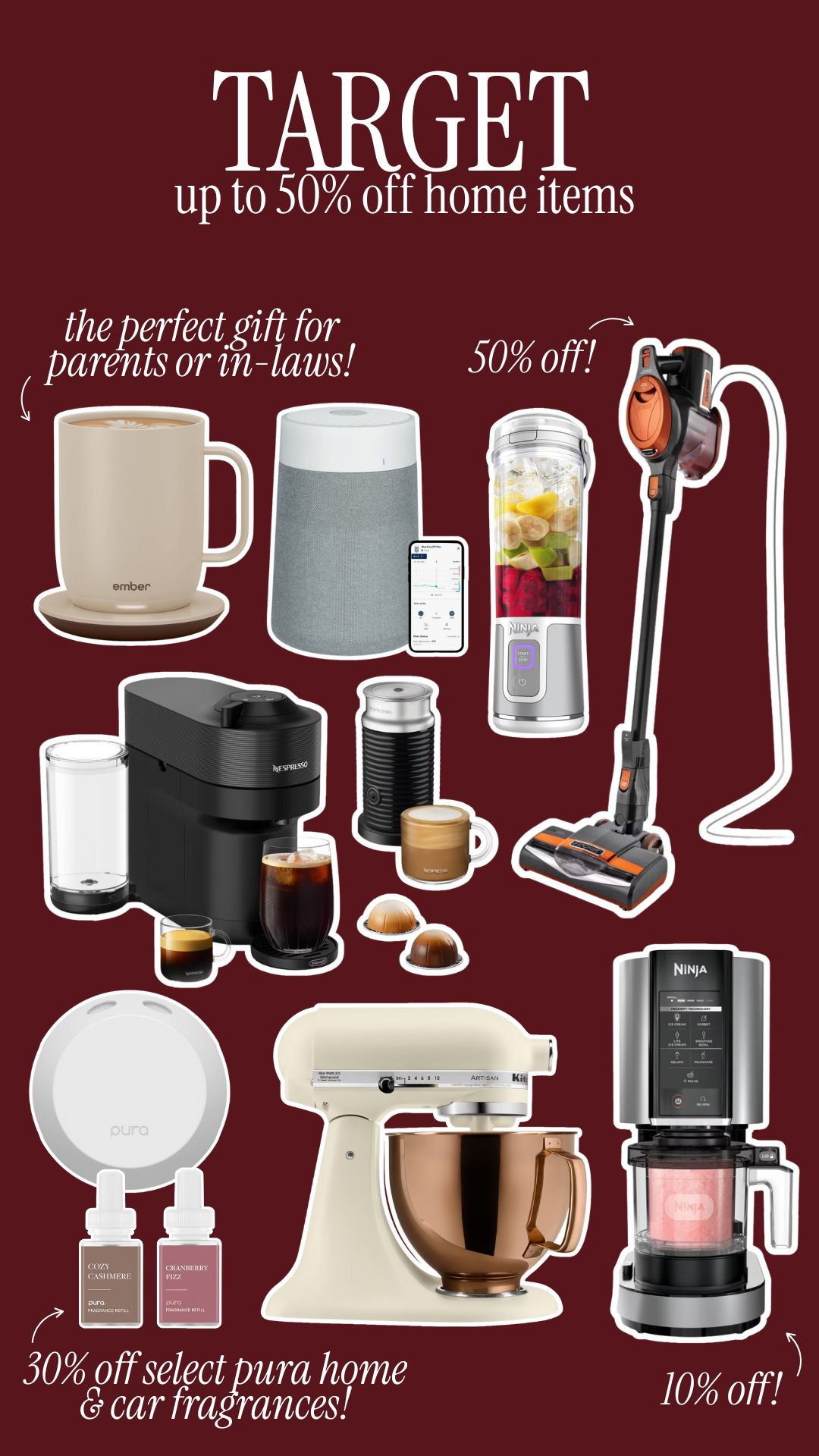 Up to 50% off home items from Target!!

sale alert, black friday, cyber monday sale, cyber week, new arrivals, home, electronics, gifts for her, gifts for him, watchnow, dede raad 

 #LTKCyberWeek #LTKHoliday #LTKSaleAlert