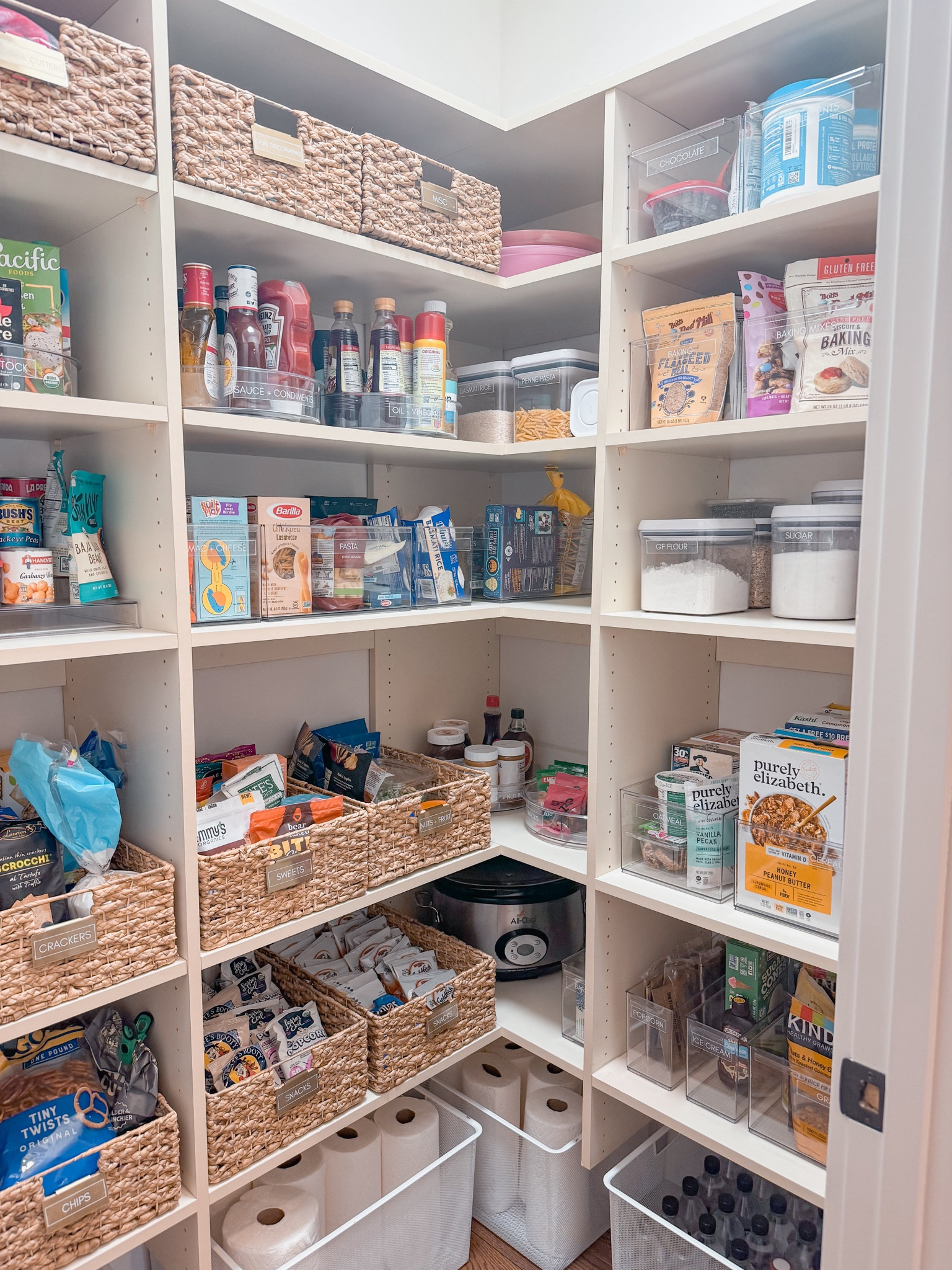 Pantry organizing makeover✨

#LTKhome #LTKfamily