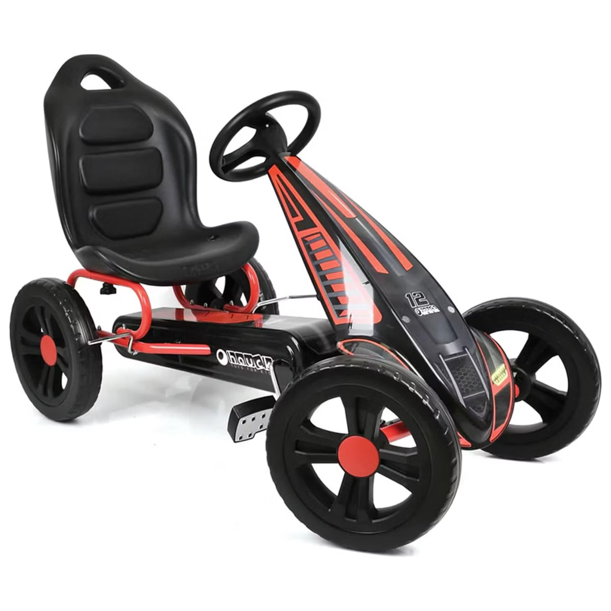 Hauck Hurricane Racing Go Kart w/ Low Profile Rubber Tires & Handbrake for Rear Wheels - Ride On ... | Target