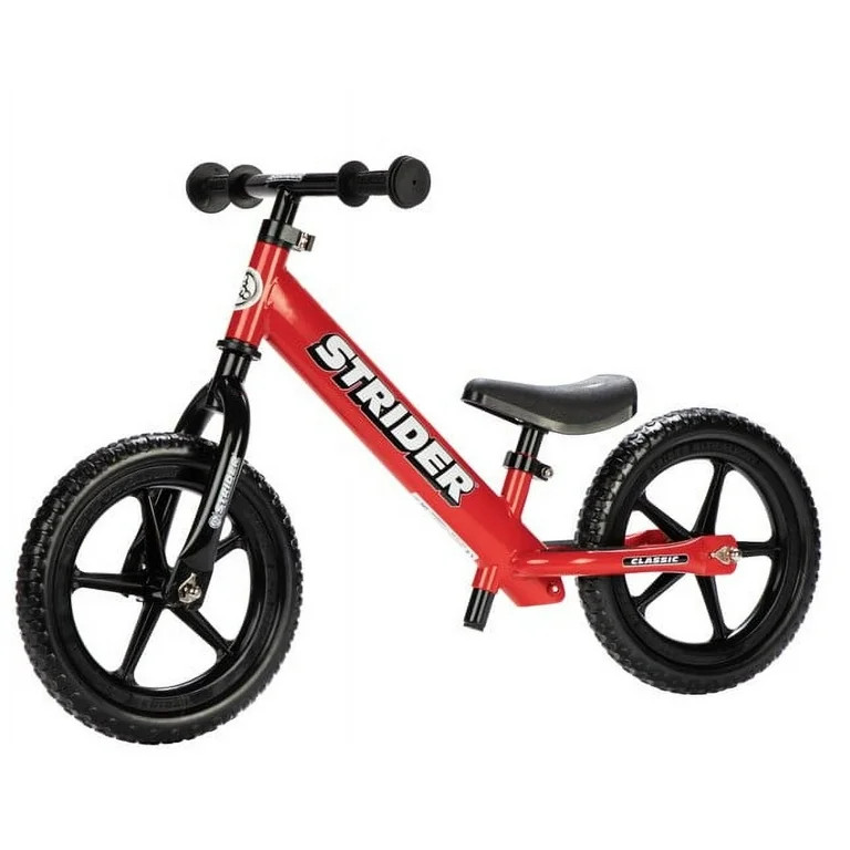 Strider 12 Classic Entry Balance Bike for Toddlers 18 - 36 Months Old, Red | Walmart (US)
