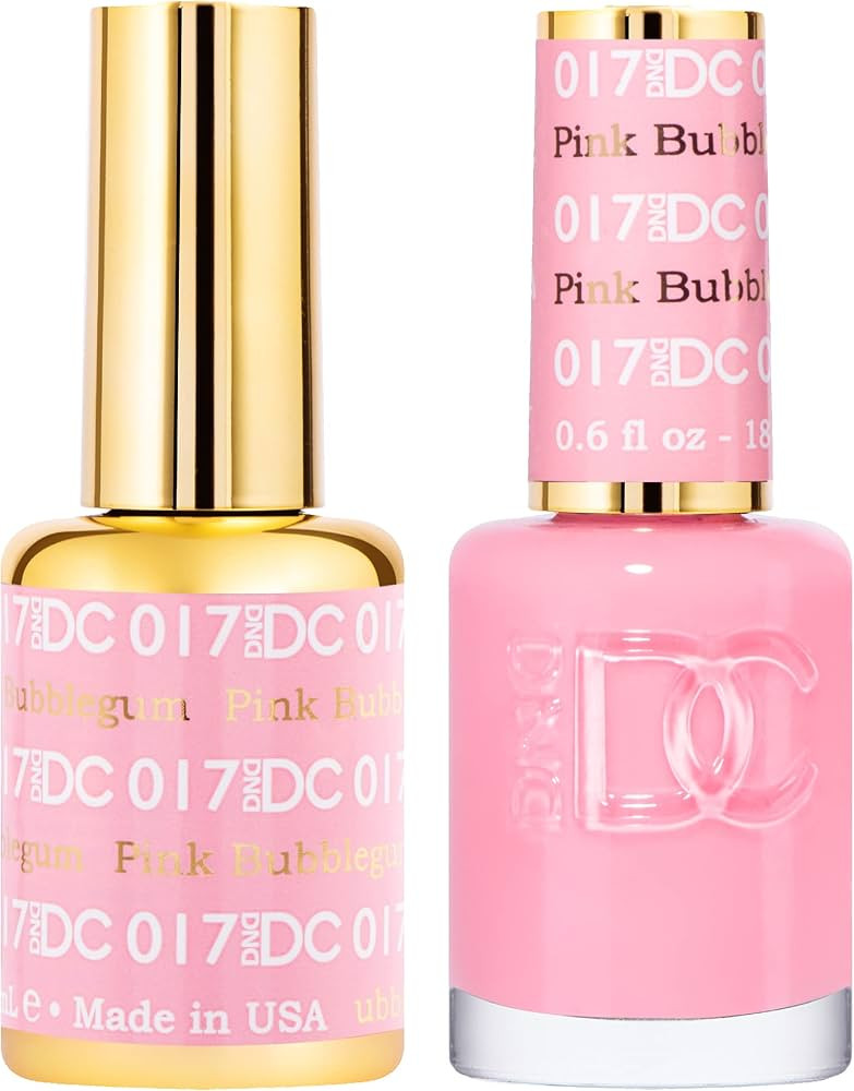 DND DC Gel Polish Set, Pink Collection, UV/LED Gel Polish and Air Dry Nail Lacquer, Matching Chip... | Amazon (US)