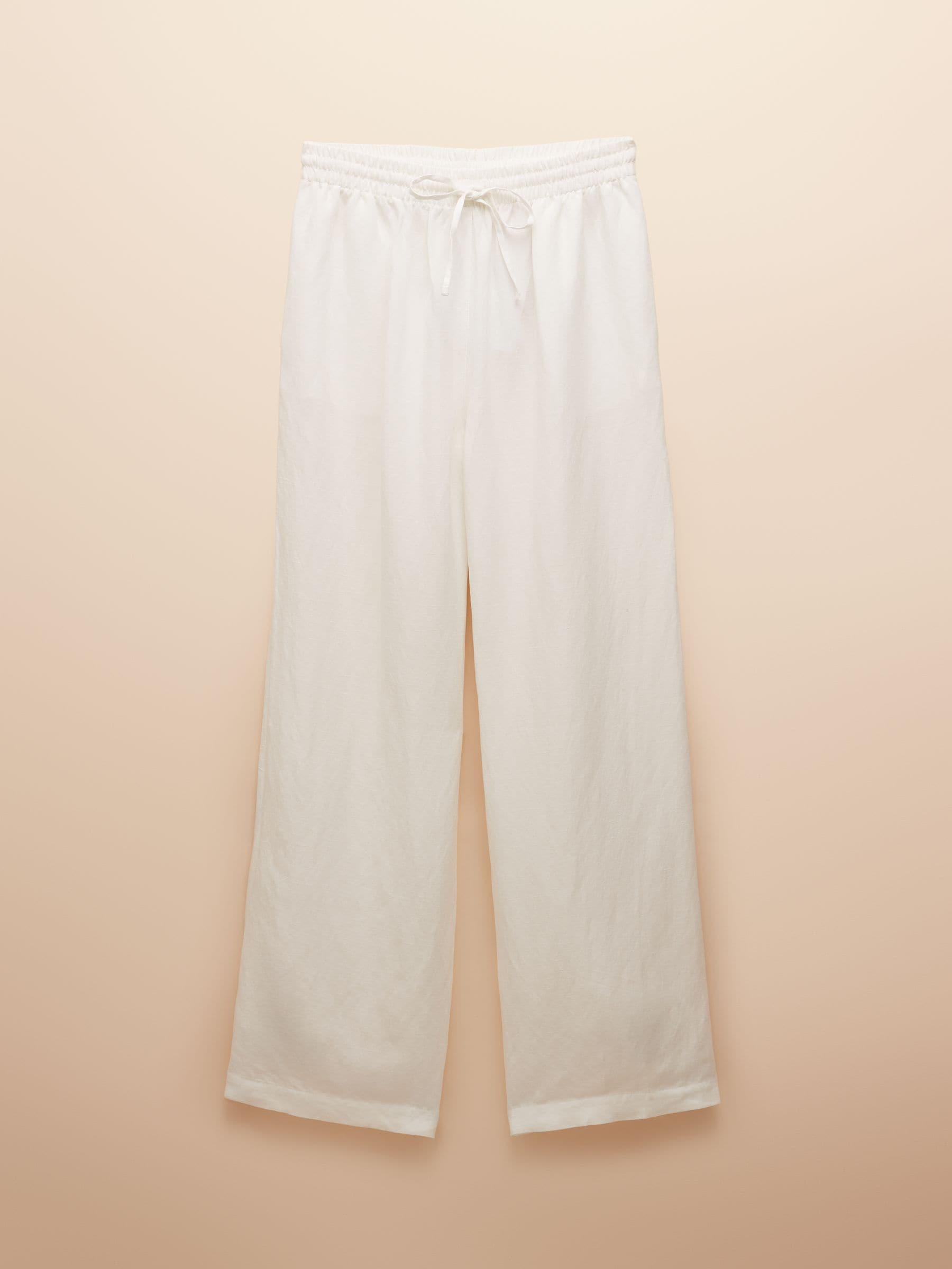 Joules Joules Linen Blend White Trousers | Next US