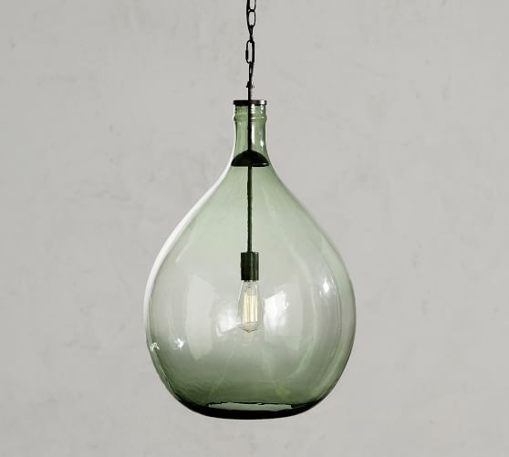 Clift Oversized Glass Pendant | Pottery Barn (US)
