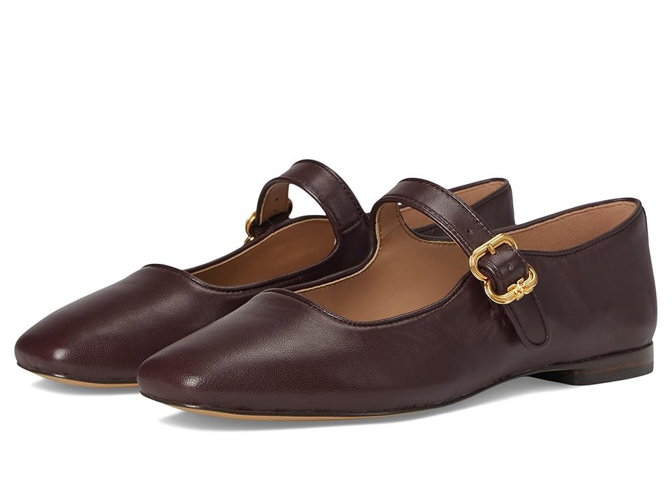 Sam Edelman Michaela Women's Flat Shoes Spiced Pecan : 5.5 M, Leather | Zappos