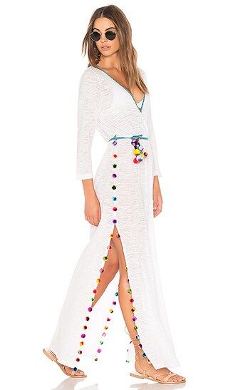 Pitusa Santorini Dress in White | Revolve Clothing (Global)