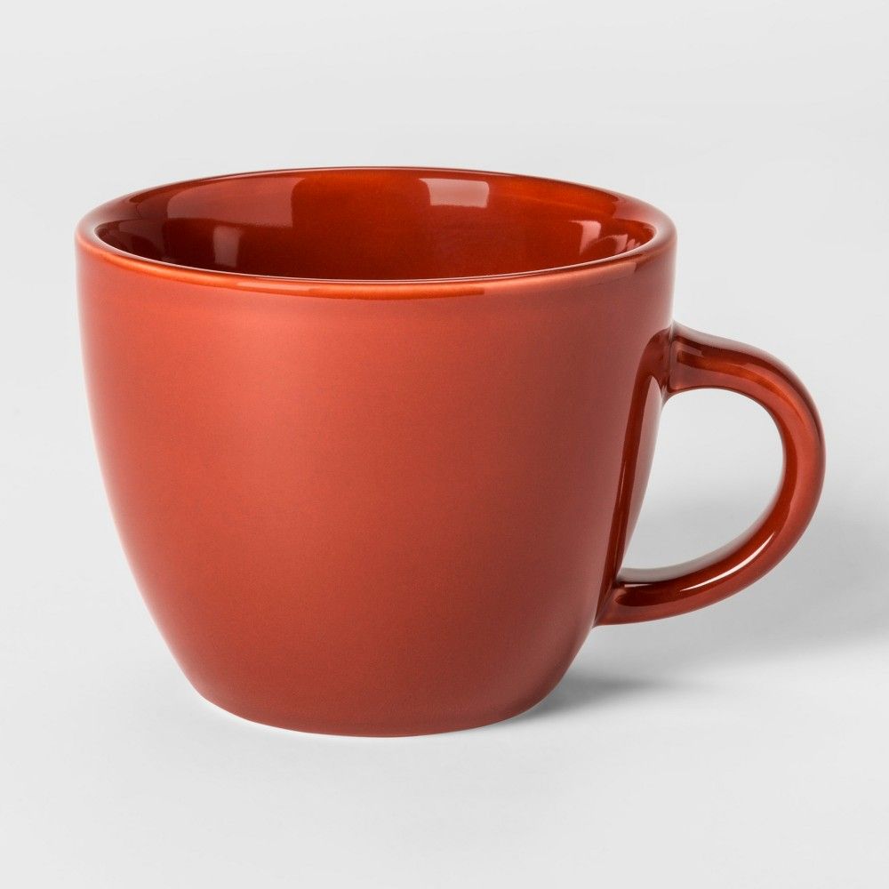 17oz Avesta Stoneware Mug Red - Project 62 , Orange | Target